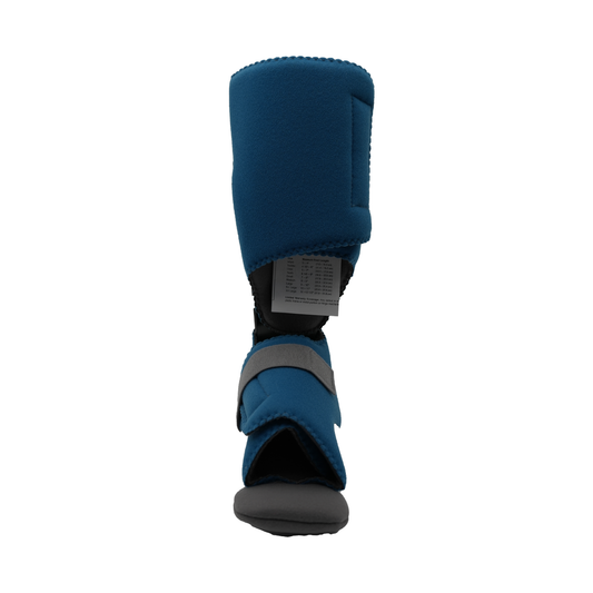 RCAI MPO 2000® advanced orthopedic splint for foot drop in navy blue with adjustable straps, made in the USA, best.