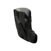 Black soft heel suspension boot with gray cushioned interior, adjustable hook-and-loop straps, made in the USA, best.