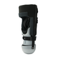 Black and gray Respond ROM BKA rigid dressing with adjustable straps and molded support, made in the USA, best orthopedic.