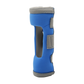 Blue RCAI Respond ROM Elbow Orthosis with gray trim and adjustable straps, made in the USA, best orthopedic brace for B2B.