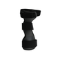 Black RCAI wrist drop orthosis with three adjustable Velcro straps, molded support splint, made in the USA, best orthopedic.