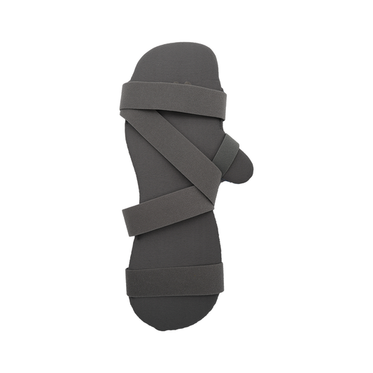 Gray finger extension orthosis with adjustable gray straps, made in the USA, best orthopedic braces by RCAI for B2B.