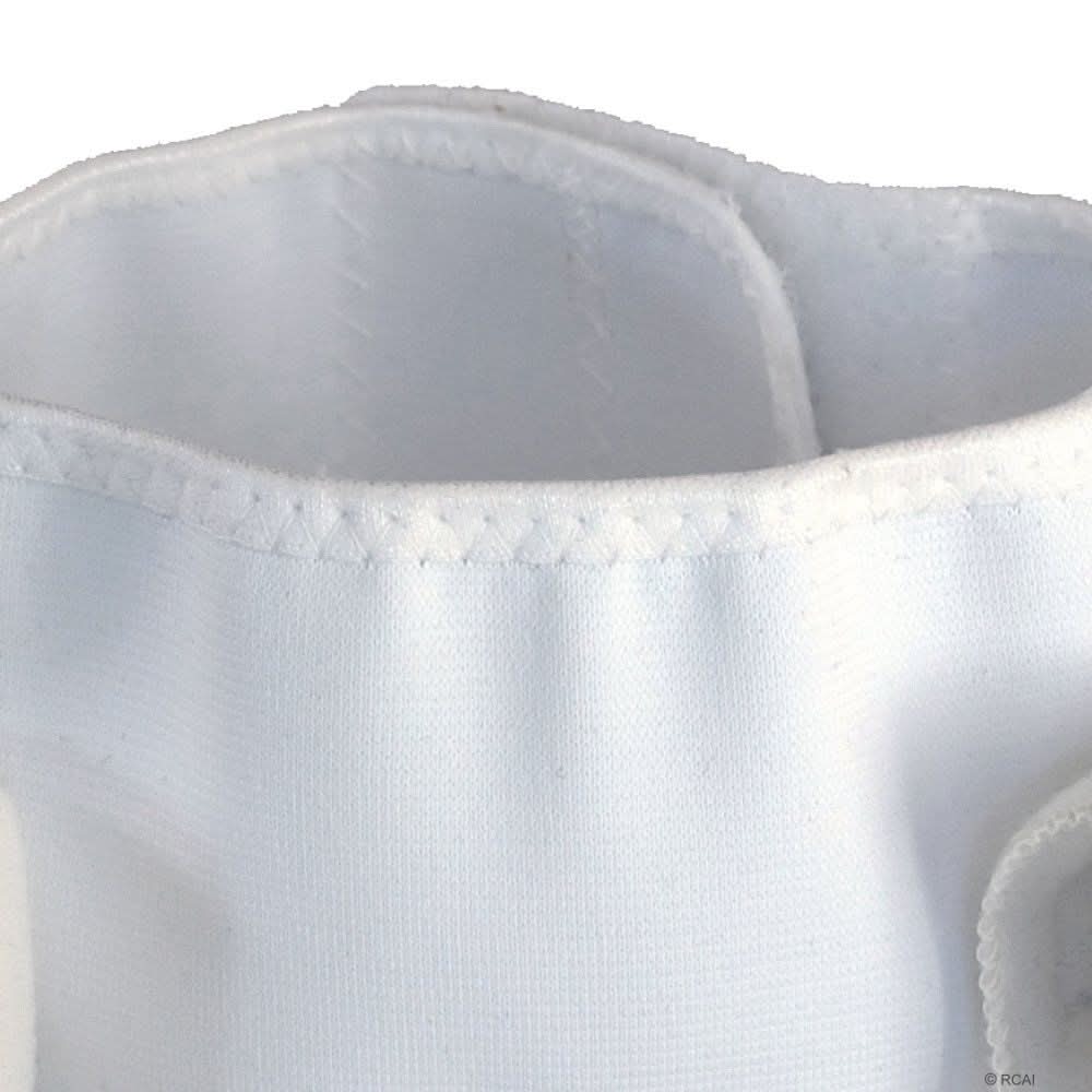 White padded infant shoulder immobilizer made in the USA with soft breathable fabric, designed for best orthopedic braces by .