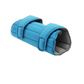 Blue pediatric elbow stabilizer with adjustable Velcro straps, soft padded interior, made in the USA, best orthopedic braces .